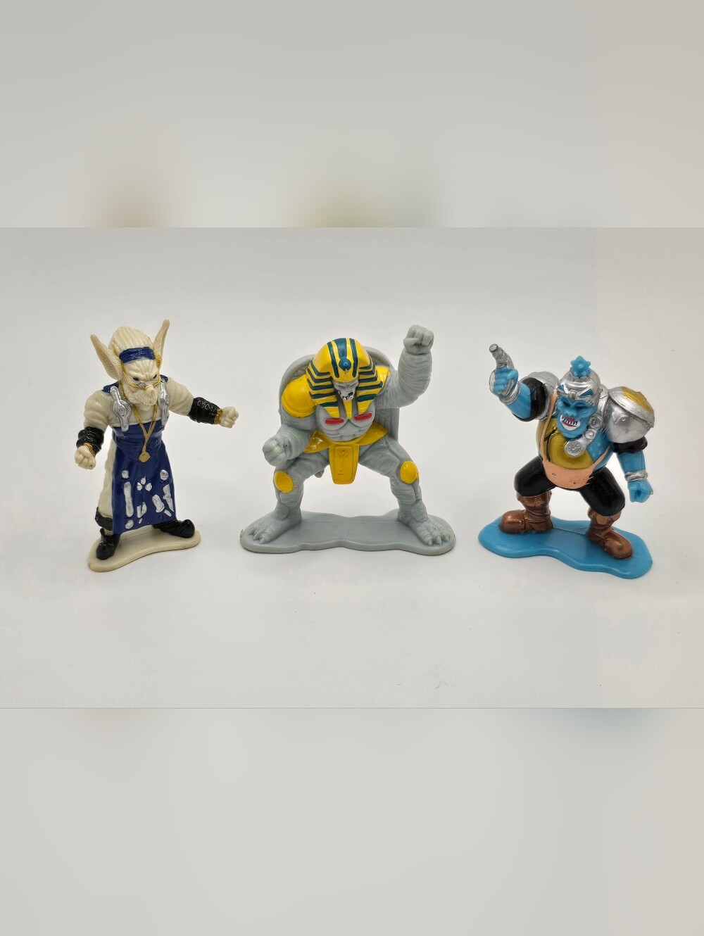 Lot Of 3 Power Rangers Evil Space Aliens Mini Action Figure 3" Bandai 1993